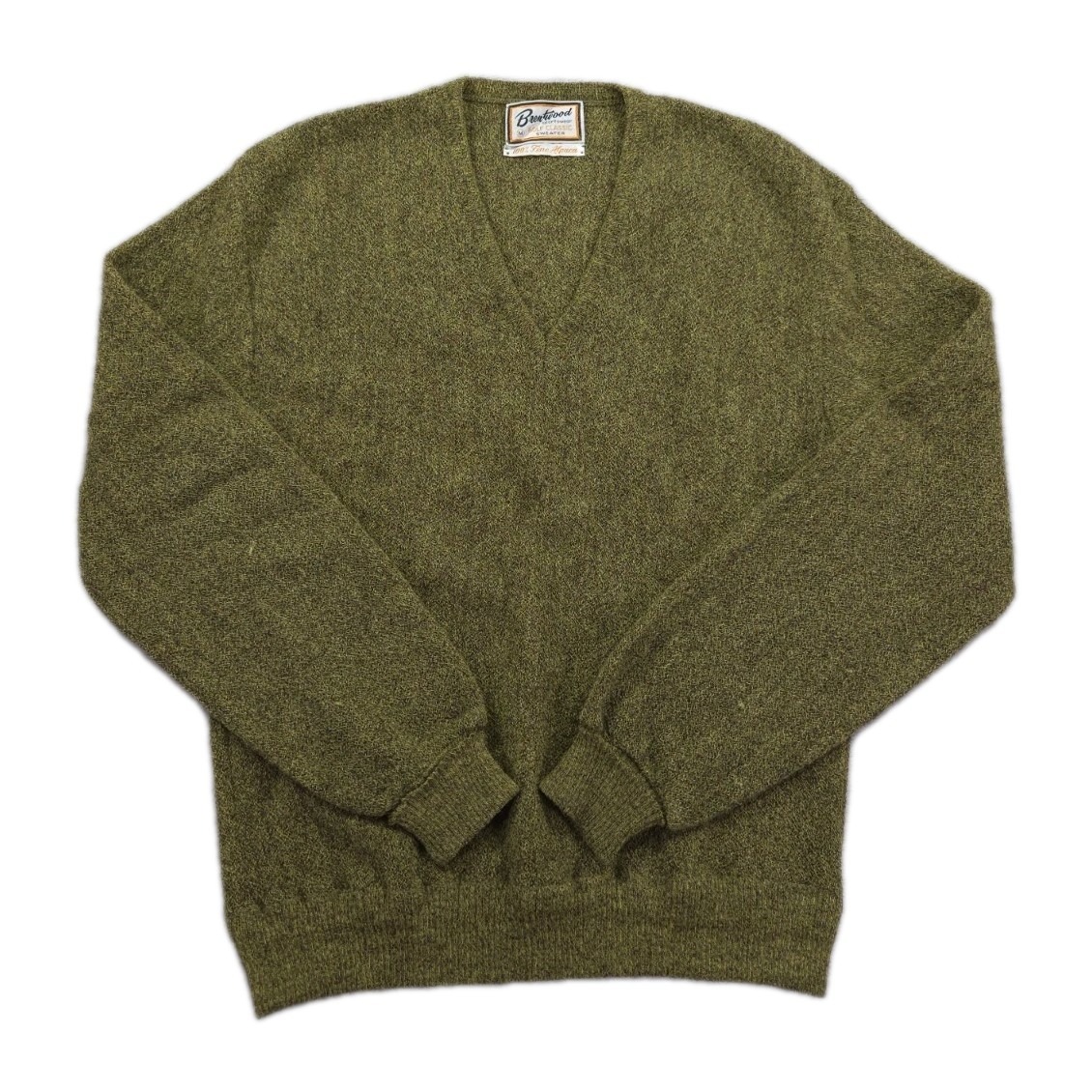 Vintage Brentwood Sweater Mens Medium Fine Alpaca Golf V Neck